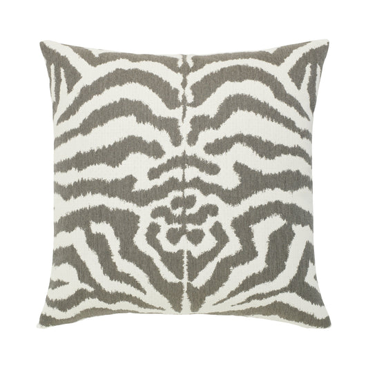Elaine Smith Zebra Gray* Outdoor Pillow 22" x 22"