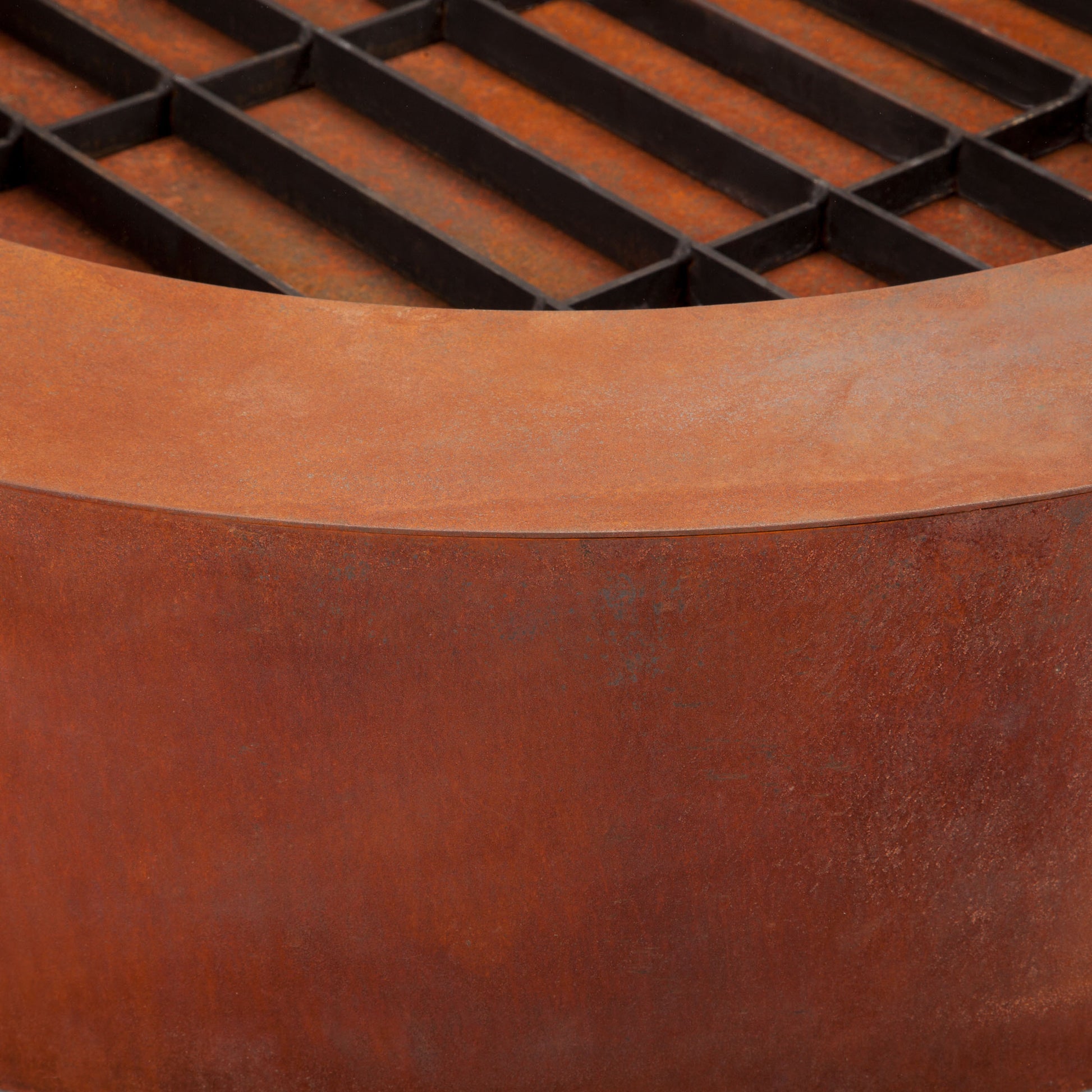 Real Flame Orbea Corten Fire Pit