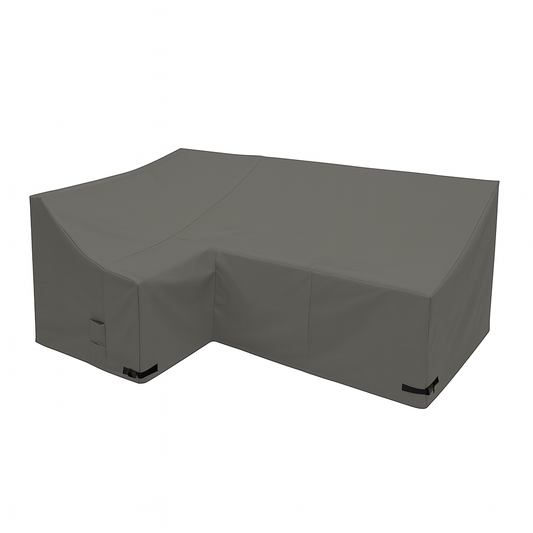 All Weather Outdoor Furniture Cover - 6 Piece Sectional Right Weighted