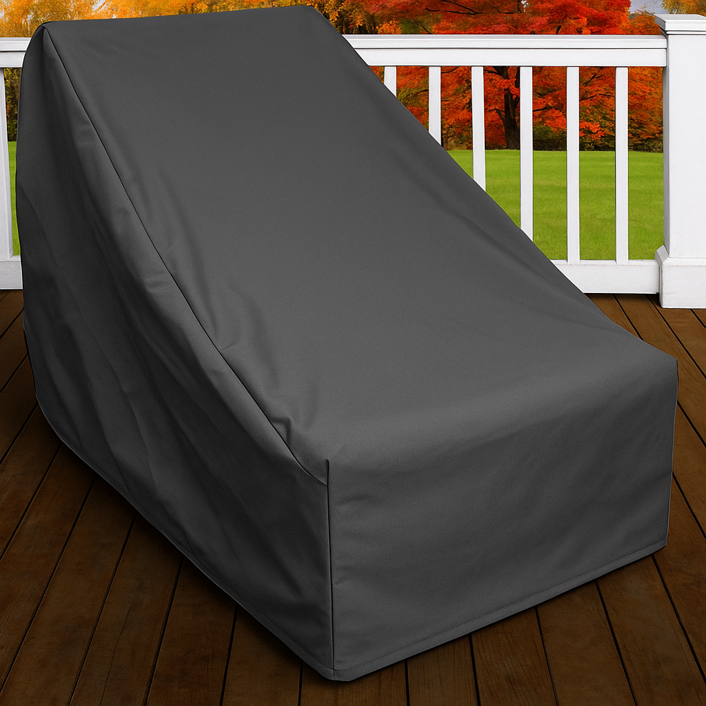 All Weather Outdoor Furniture Cover - Chaise Lounge - Double Adjustable