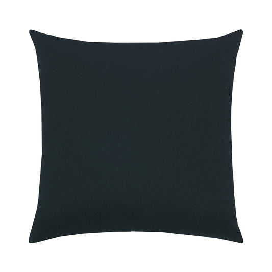 Elaine Smith Canvas Black* Outdoor Pillow 22" x 22"