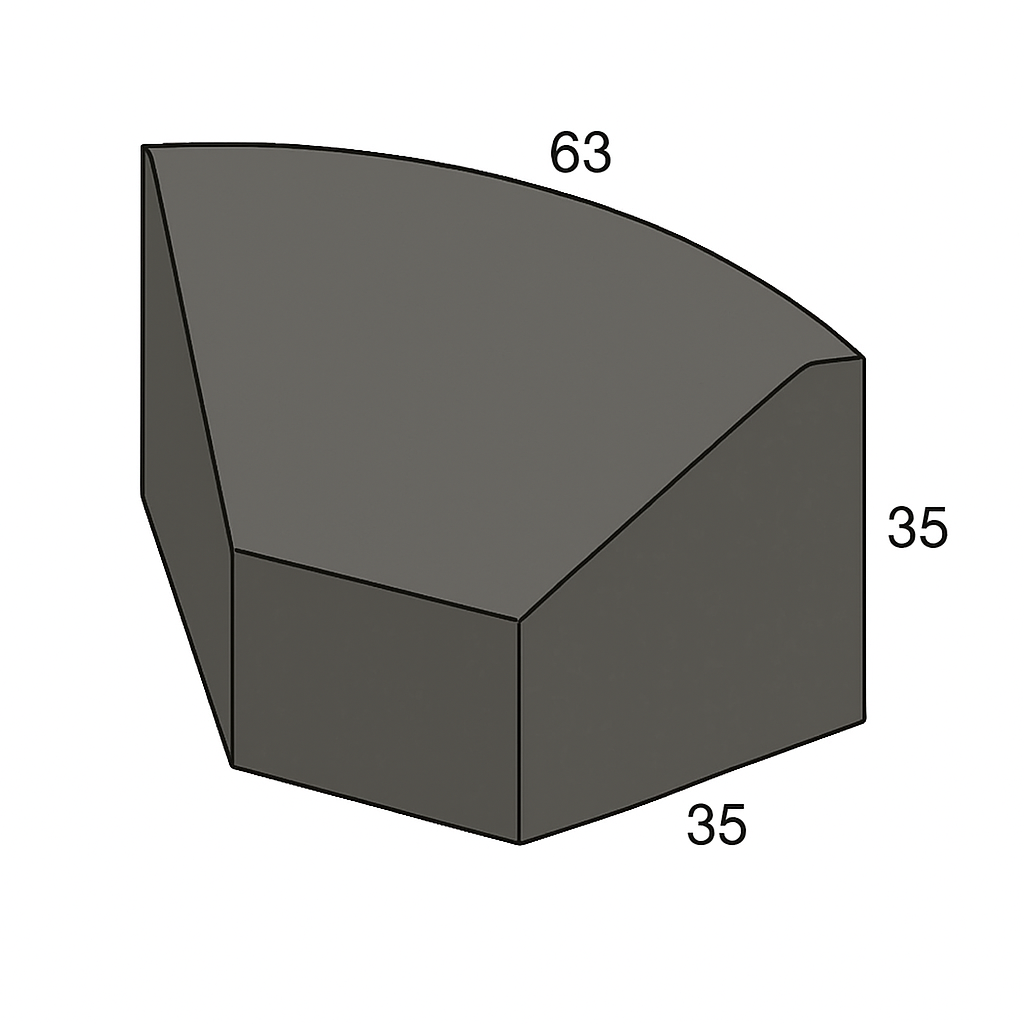 Cabo 45 Degree Corner Outdoor Furniture Cover