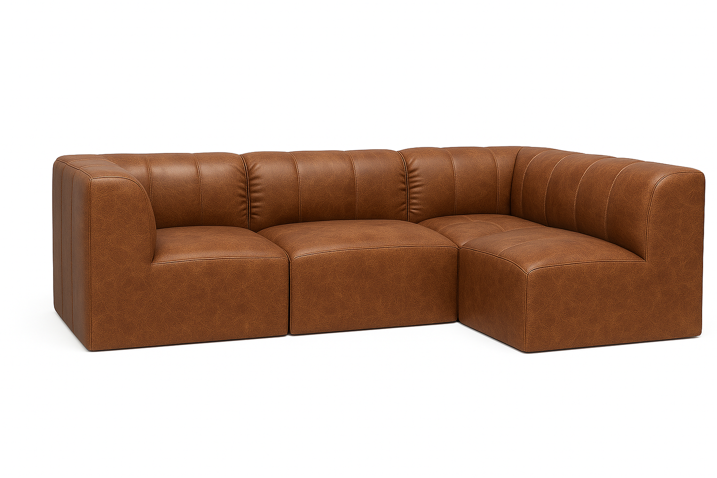 Modular Outdoor Washable 4-Seater Corner Sectional