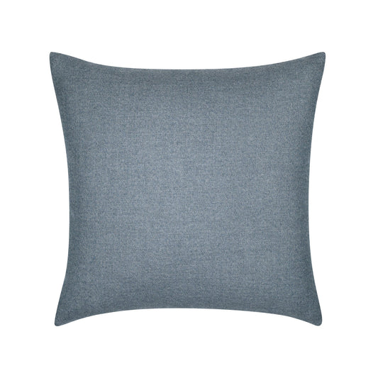 Elaine Smith Solid Denim Outdoor Pillow 20" x 20"