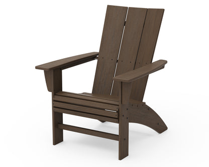 POLYWOOD Modern Curveback Adirondack Chair