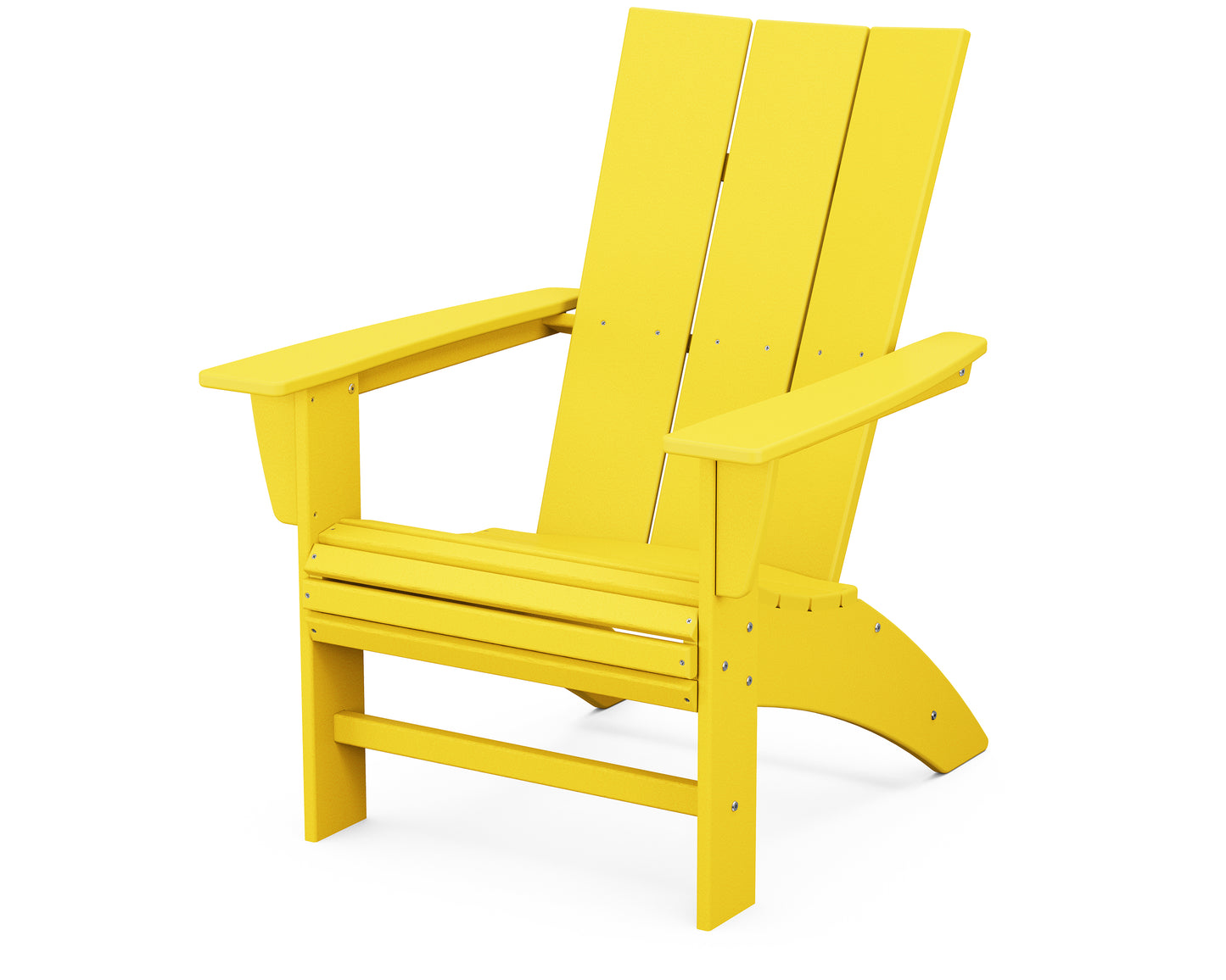 POLYWOOD Modern Curveback Adirondack Chair