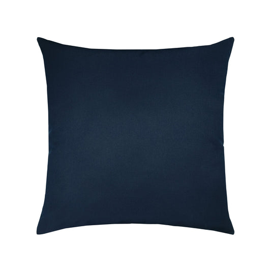 Elaine Smith Canvas Navy Outdoor Pillow 20" x 20"