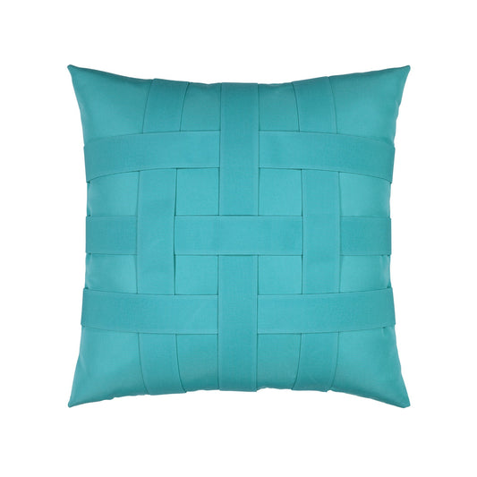 Elaine Smith Basketweave Aruba Outdoor Pillow 20" x 20"