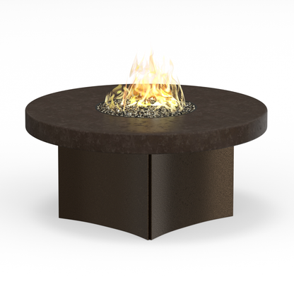 Oriflamme Gas Fire Pit Table Savanna Stone