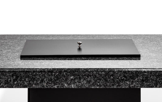 Oriflamme Rectangle Metal Fire Table Lid