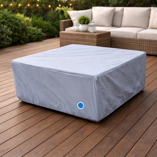 WeatherMAX Studio 2 Fire Table Cover - 41.5" Square Waterproof Outdoor Protection
