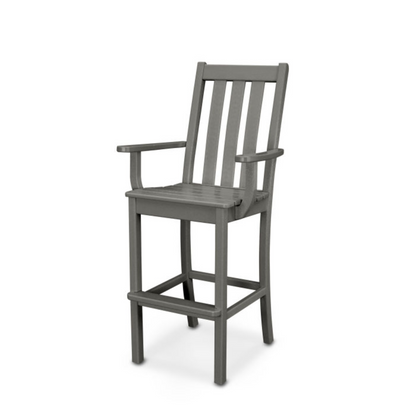 Polywood Vineyard Bar Arm Chair