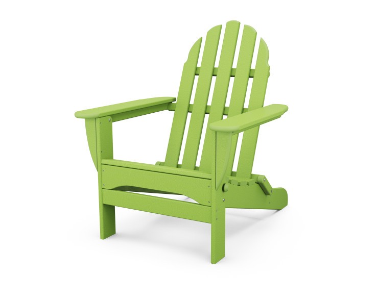 POLYWOOD Classic Folding Adirondack Chair