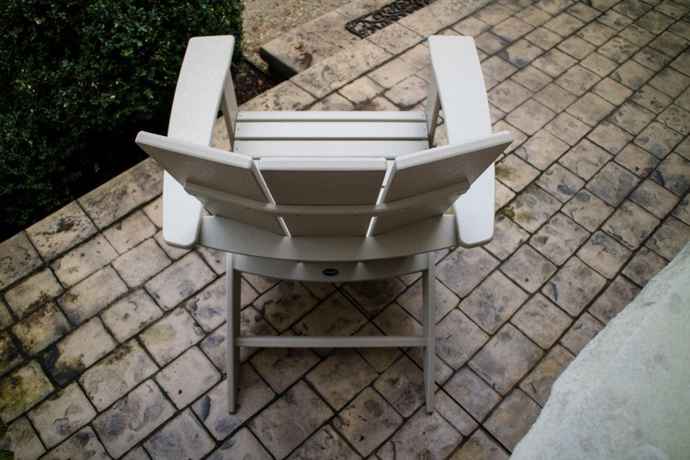 POLYWOOD Modern Curveback Adirondack Chair