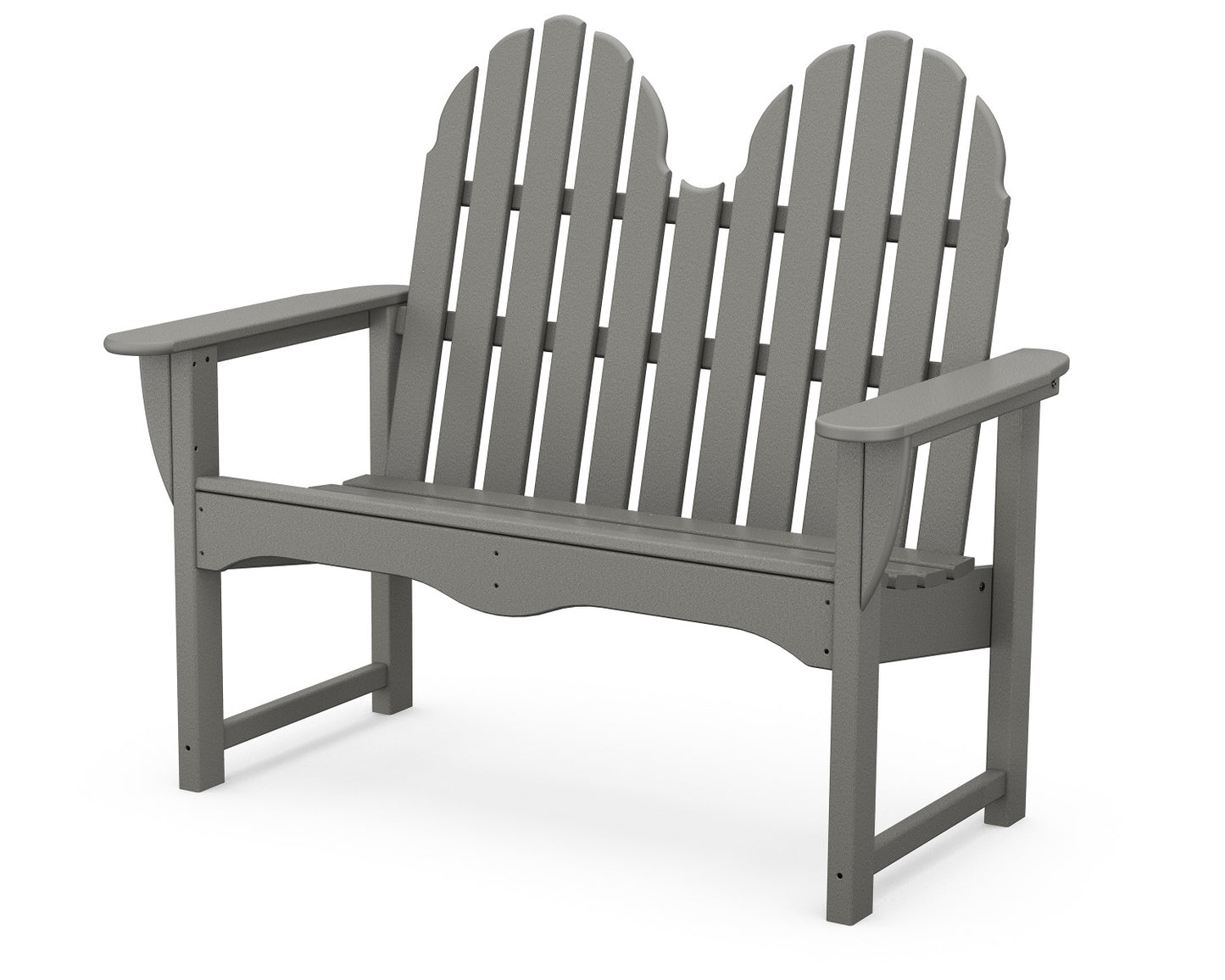 POLYWOOD Classic Adirondack 48" Bench