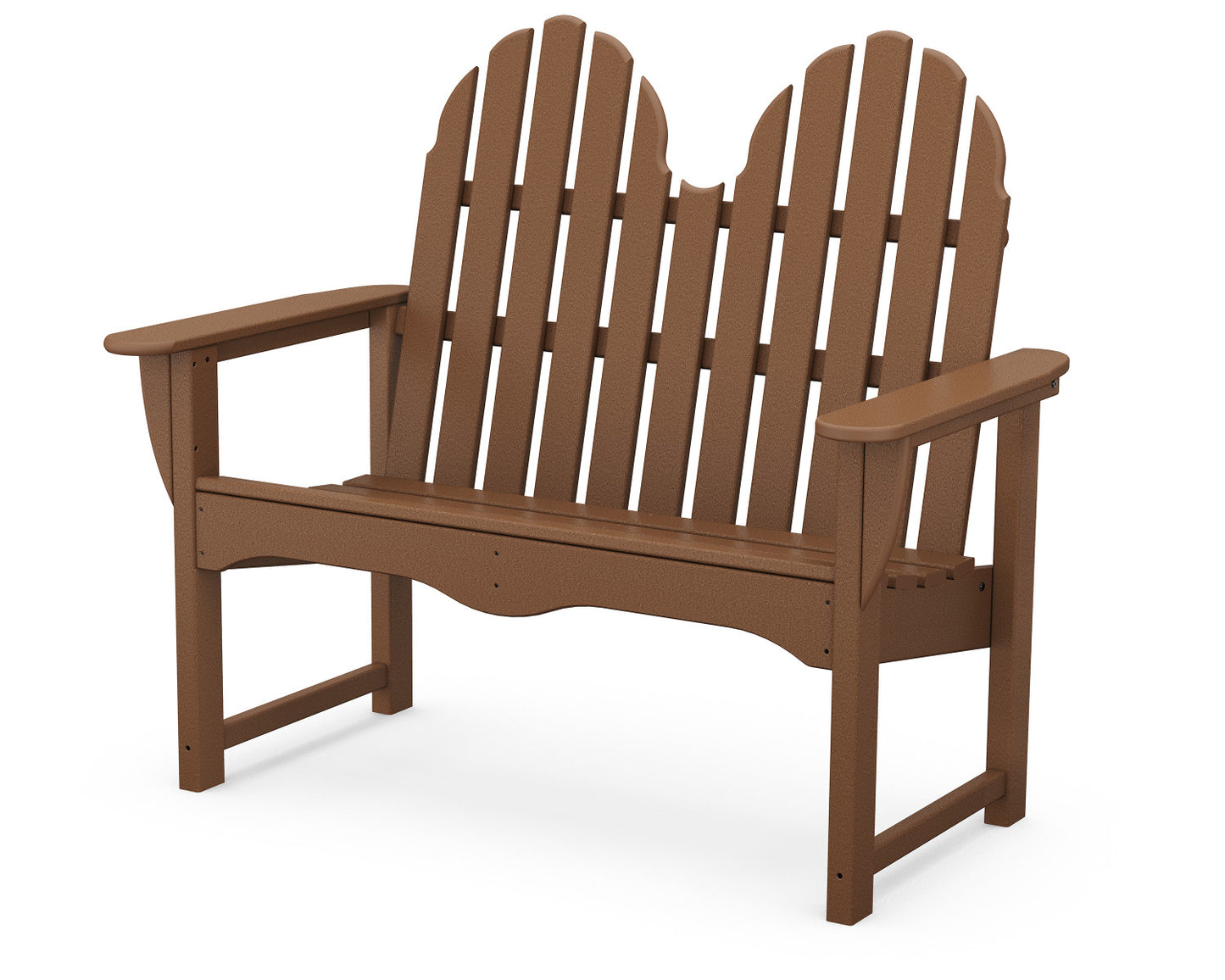 POLYWOOD Classic Adirondack 48" Bench