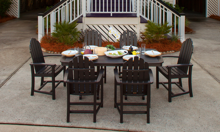 POLYWOOD Classic Adirondack Dining Chair