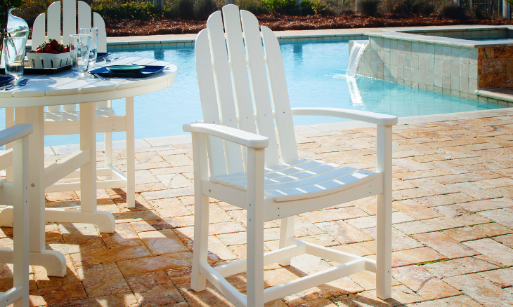 POLYWOOD Classic Adirondack Dining Chair