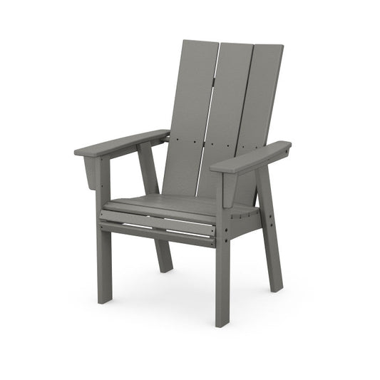 Polywood Modern Curveback Adirondack Dining Chair