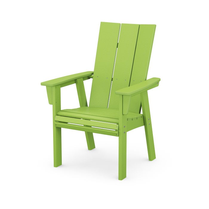 Polywood Modern Curveback Adirondack Dining Chair