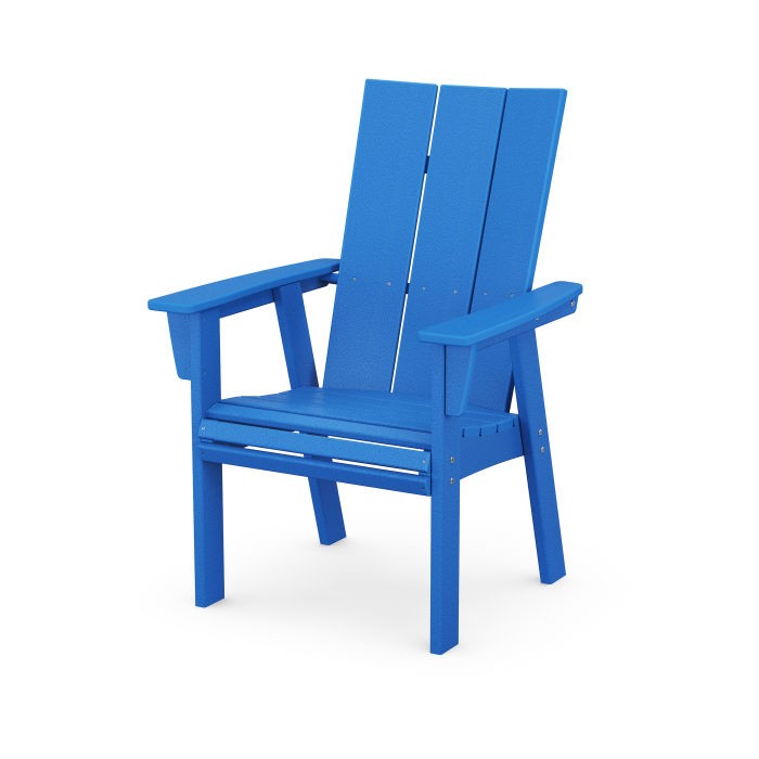 Polywood Modern Curveback Adirondack Dining Chair