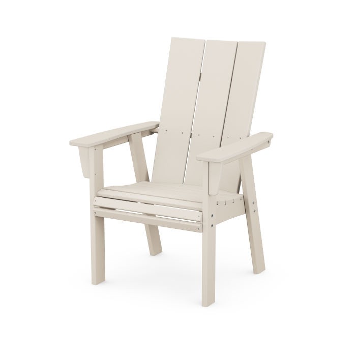 Polywood Modern Curveback Adirondack Dining Chair