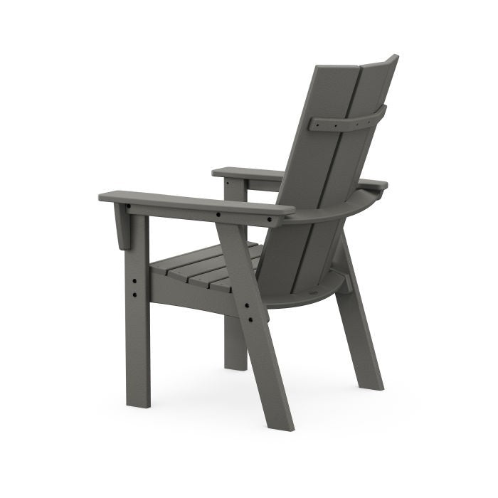 Polywood Modern Curveback Adirondack Dining Chair