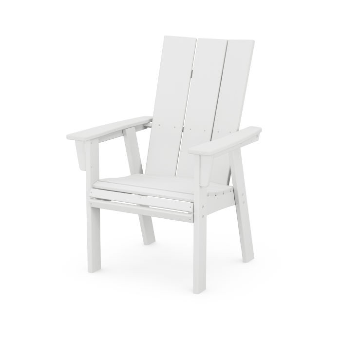 Polywood Modern Curveback Adirondack Dining Chair