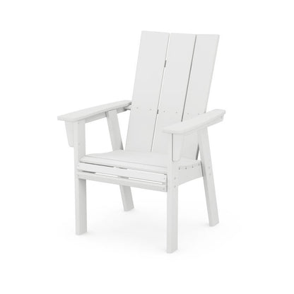 Polywood Modern Curveback Adirondack Dining Chair