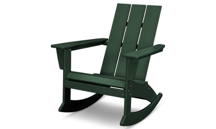 POLYWOOD Modern Adirondack Rocking Chair