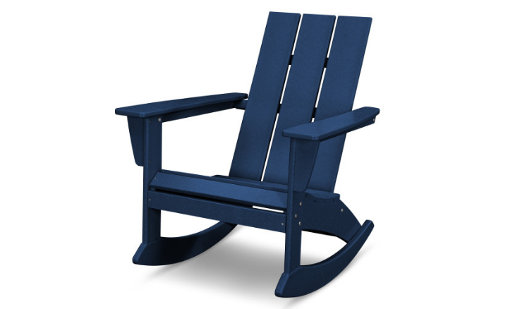 POLYWOOD Modern Adirondack Rocking Chair