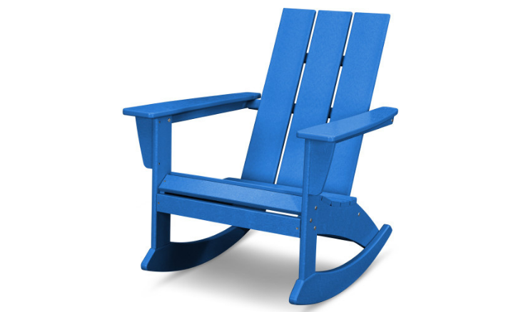 POLYWOOD Modern Adirondack Rocking Chair