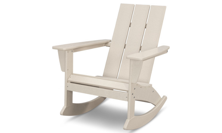 POLYWOOD Modern Adirondack Rocking Chair