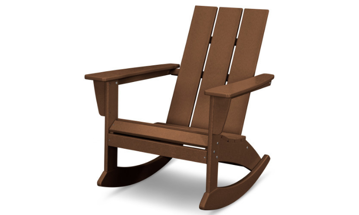 POLYWOOD Modern Adirondack Rocking Chair