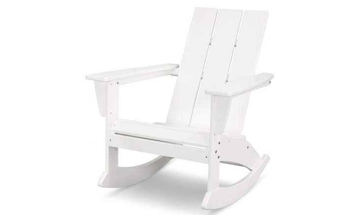 POLYWOOD Modern Adirondack Rocking Chair