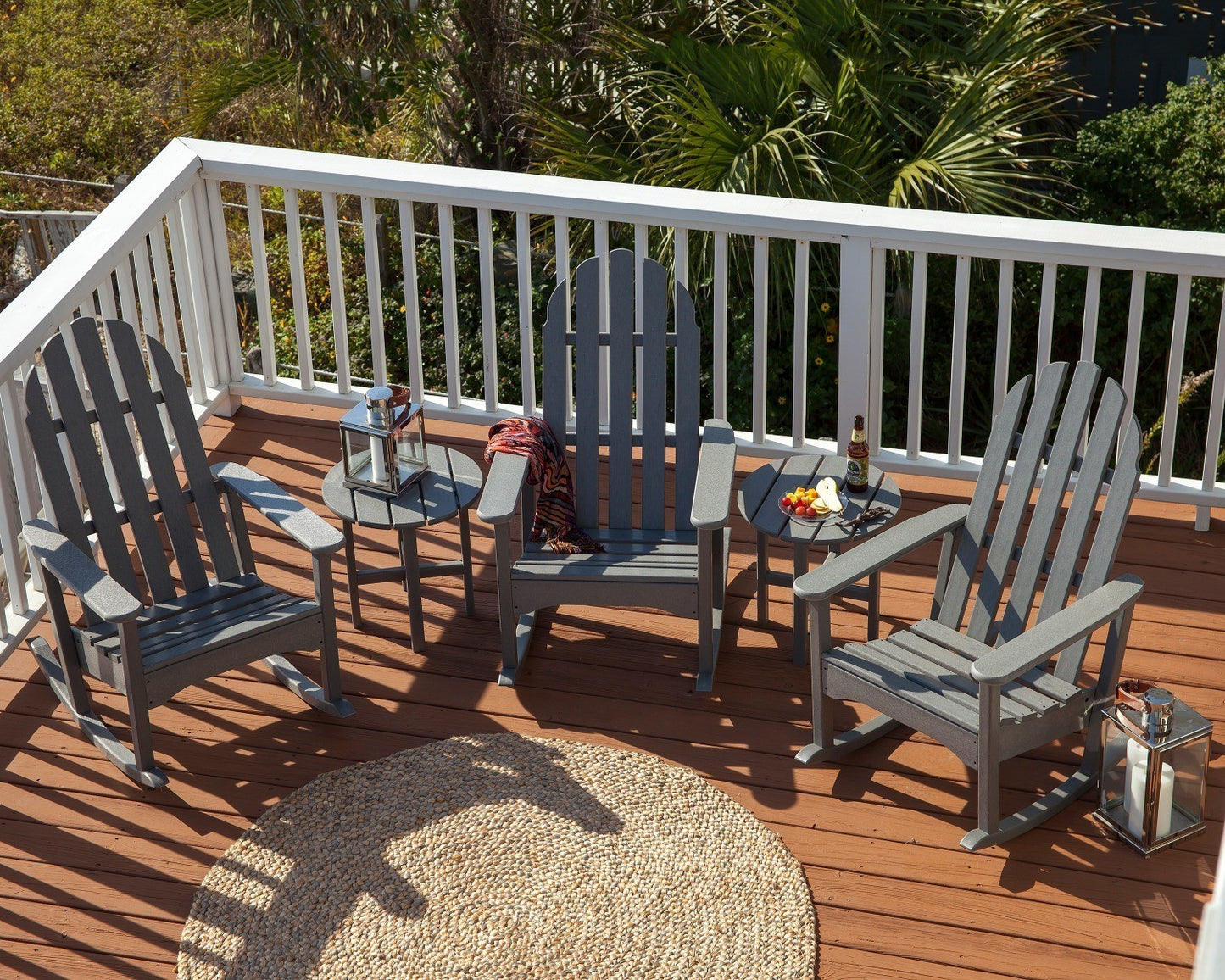 POLYWOOD Classic Adirondack Rocking Chair