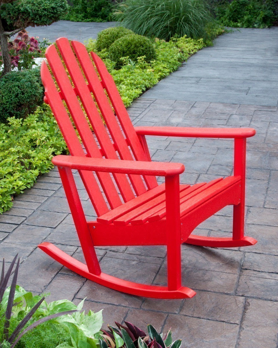 POLYWOOD Classic Adirondack Rocking Chair