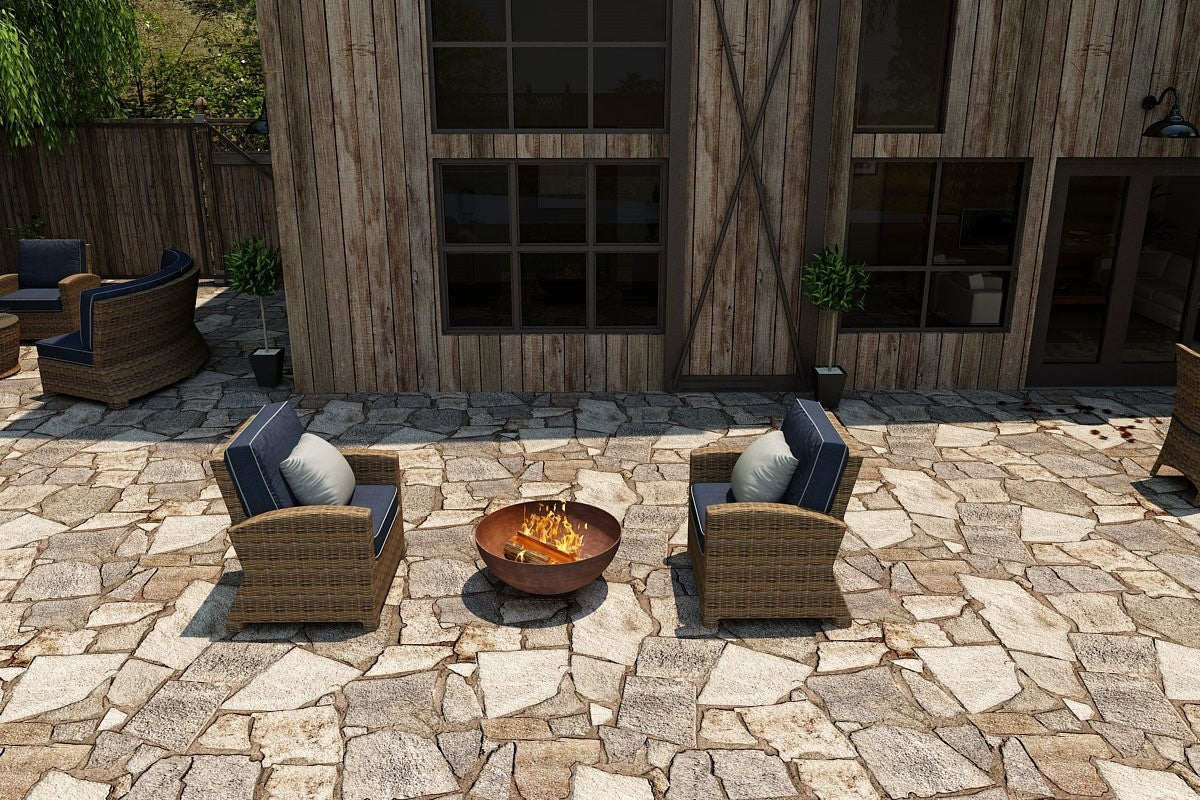 Bainbridge Club Chair Lifestyle (Spectrum Indigo w/ Spectrum Dove Welt)