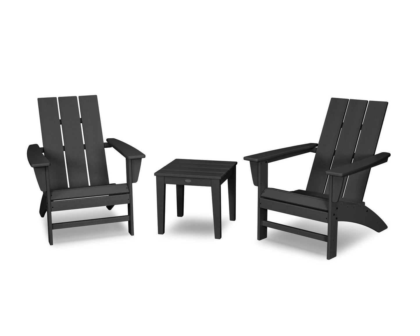 POLYWOOD Modern Adirondack 3-Piece Set