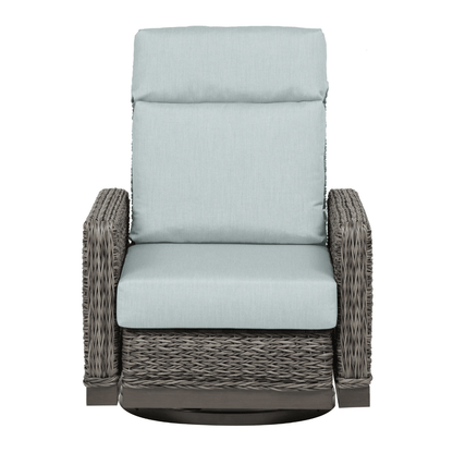 Boston Wicker Swivel Recliner