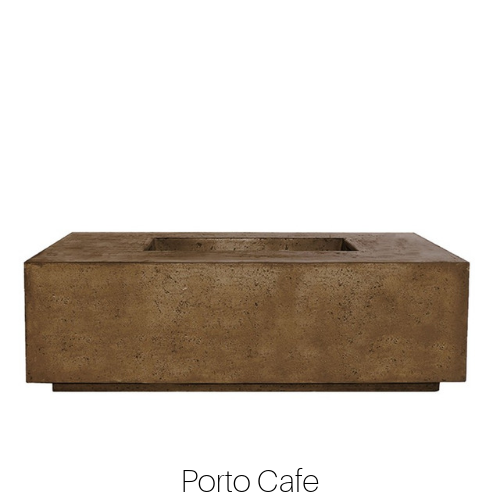 Prism Porto 68 Concrete Fire Table (Enclosed Propane Unit)