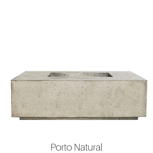 Prism Porto 68 Concrete Fire Table (Enclosed Propane Unit)
