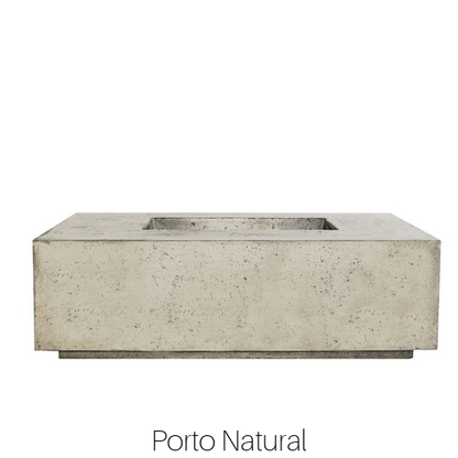 Prism Porto 68 Concrete Fire Table (Enclosed Propane Unit)