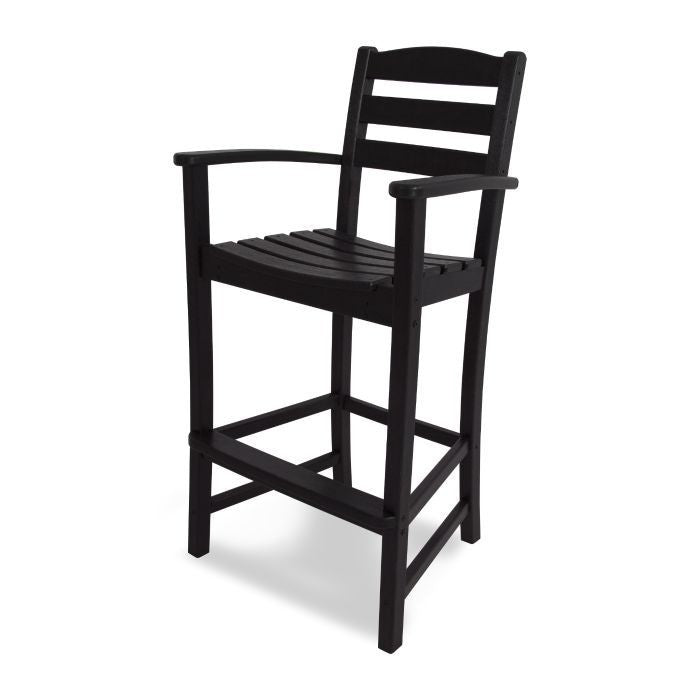 POLYWOOD La Casa Cafe Counter Arm Chair