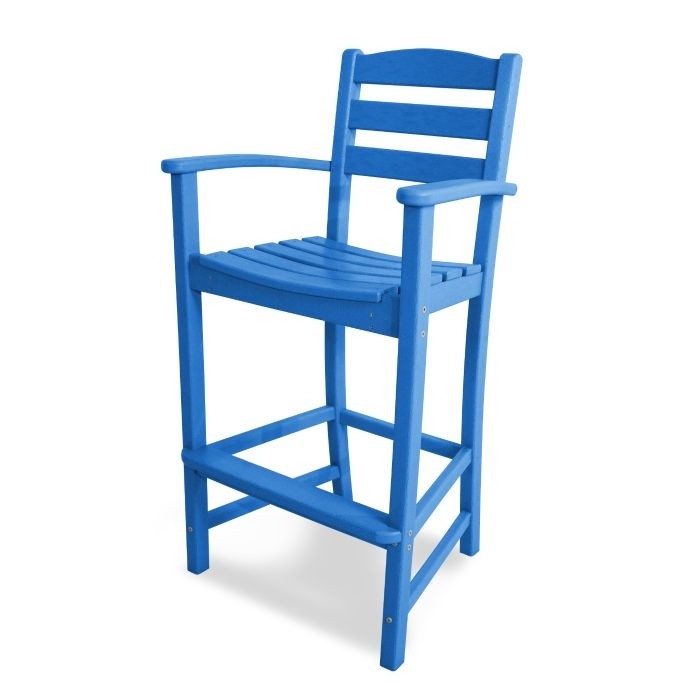 POLYWOOD La Casa Cafe Counter Arm Chair