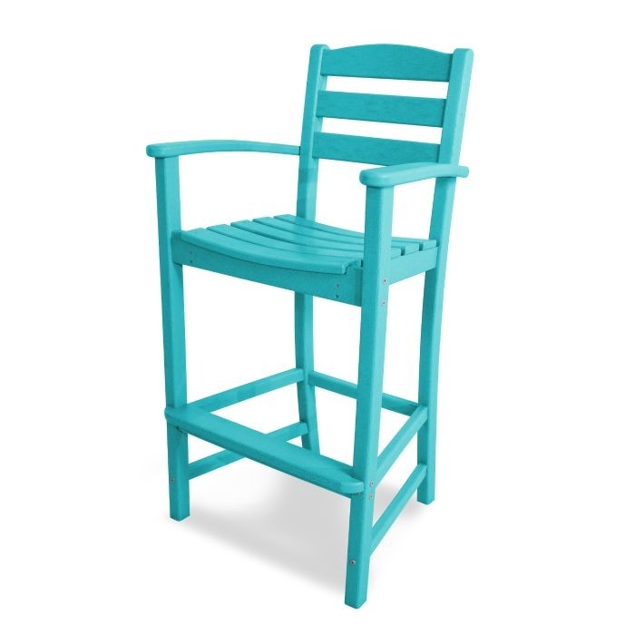 POLYWOOD La Casa Cafe Counter Arm Chair