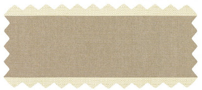 Canvas Taupe w/ Linen Canvas Welt
