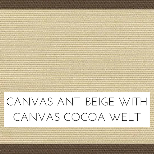 Malibu Square Ottoman Replacement Cushion