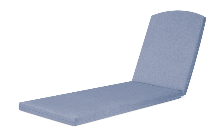 POLYWOOD Chaise Cushion 77"D x 21.25"W x 2.5"H