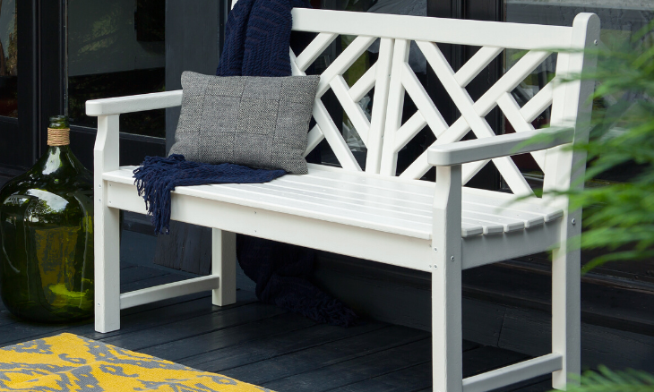 POLYWOOD Chippendale 48" Bench
